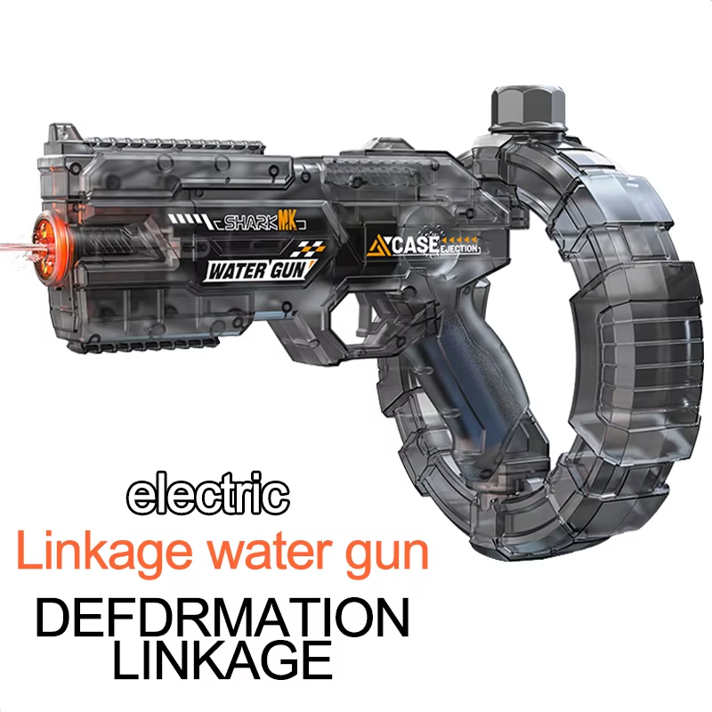 Kids Outdoor Pool - Automatic Electric Water Gun with LED