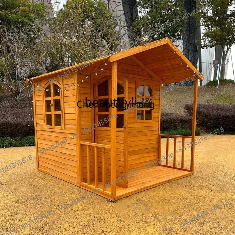 Kids Outdoor Treehouse - Wooden Kids Play House Large Outdoor