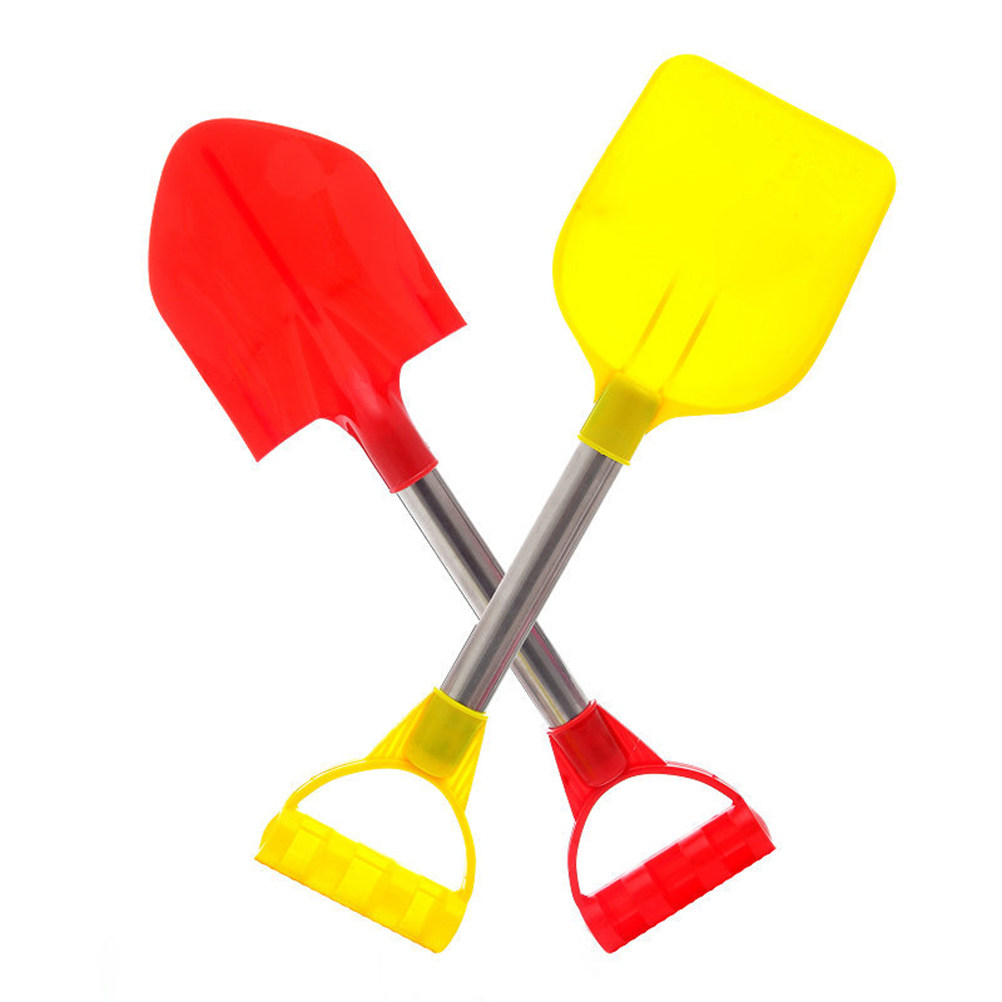 Kids Outdoor Sandbox - 2Pcs Sand Shovel Beach Tools Portable