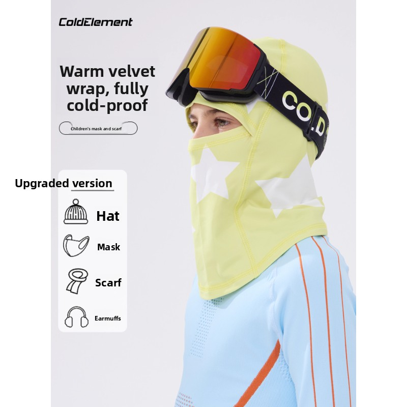 Kids Outdoor Gloves - Coldelement Kids Ski Mask - Warm