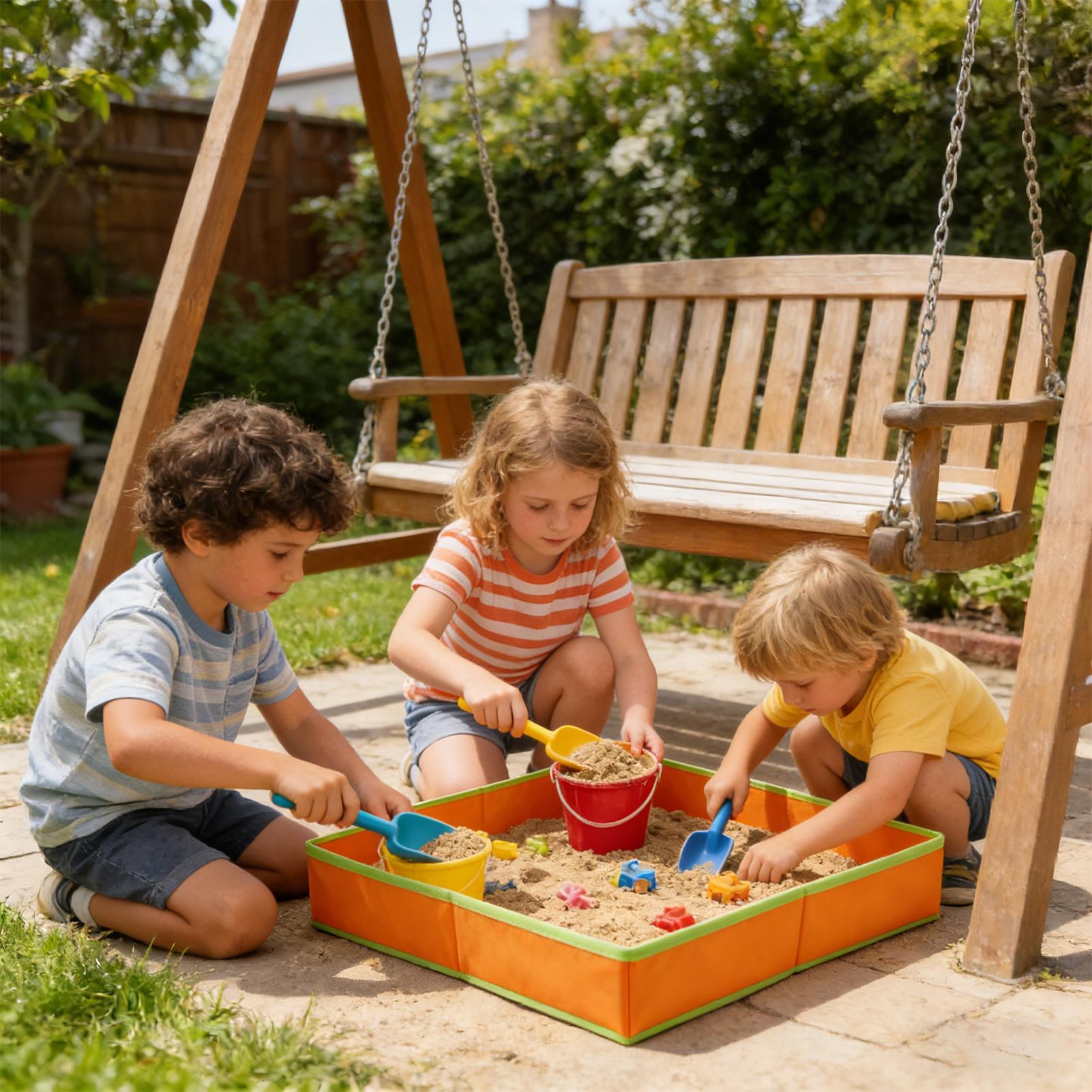Kids Outdoor Bench - 1PC Sand Table for Kids Sand