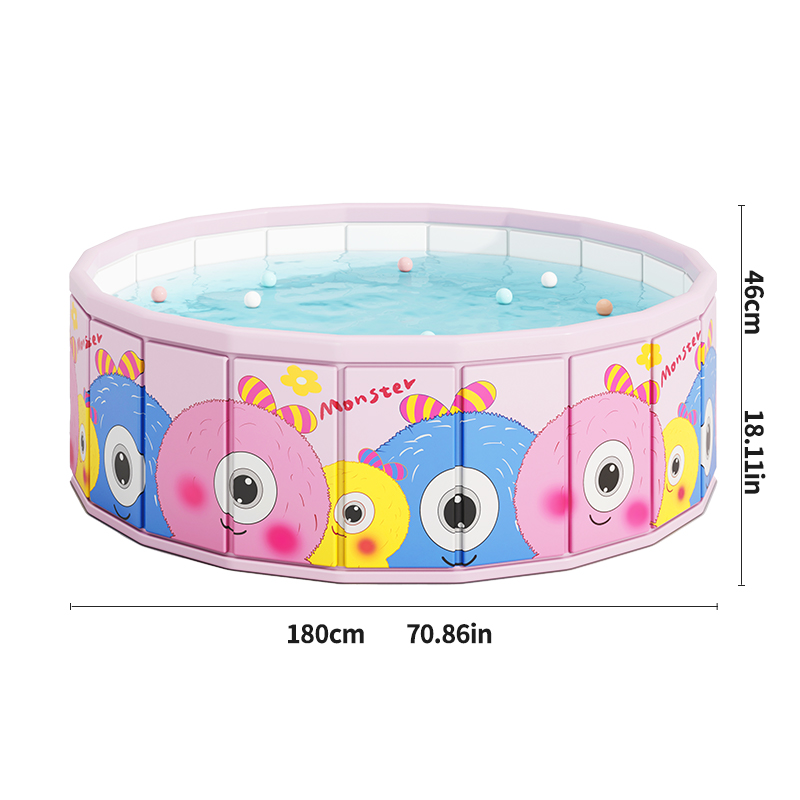 Kids Outdoor Sandbox - Foldable Inflatable Kids Pool Indoor Baby
