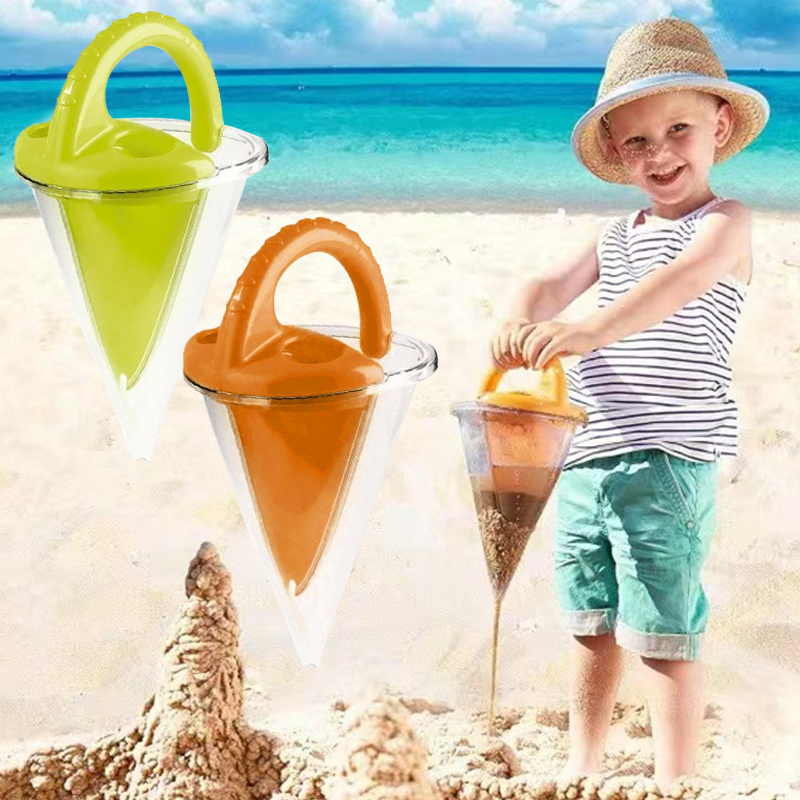 Play Kids Outdoor - ~~Beach Children Wash Sand Overflow Funnel
