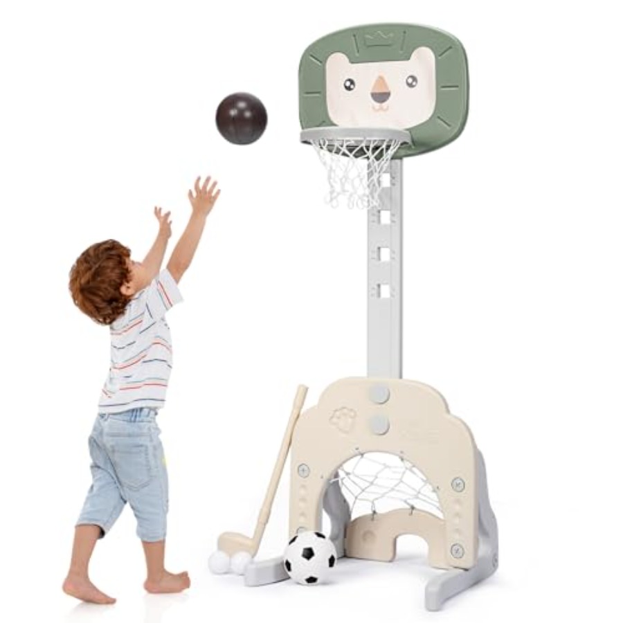 Kids Outdoor Basketball Hoop - Outdoor indoor kids basketball hoop toy