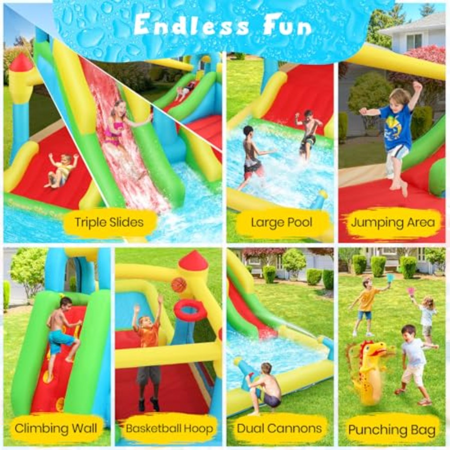 Outdoor/Indoor inflatable wate - Kids Outdoor Climbing Wall recension och pris