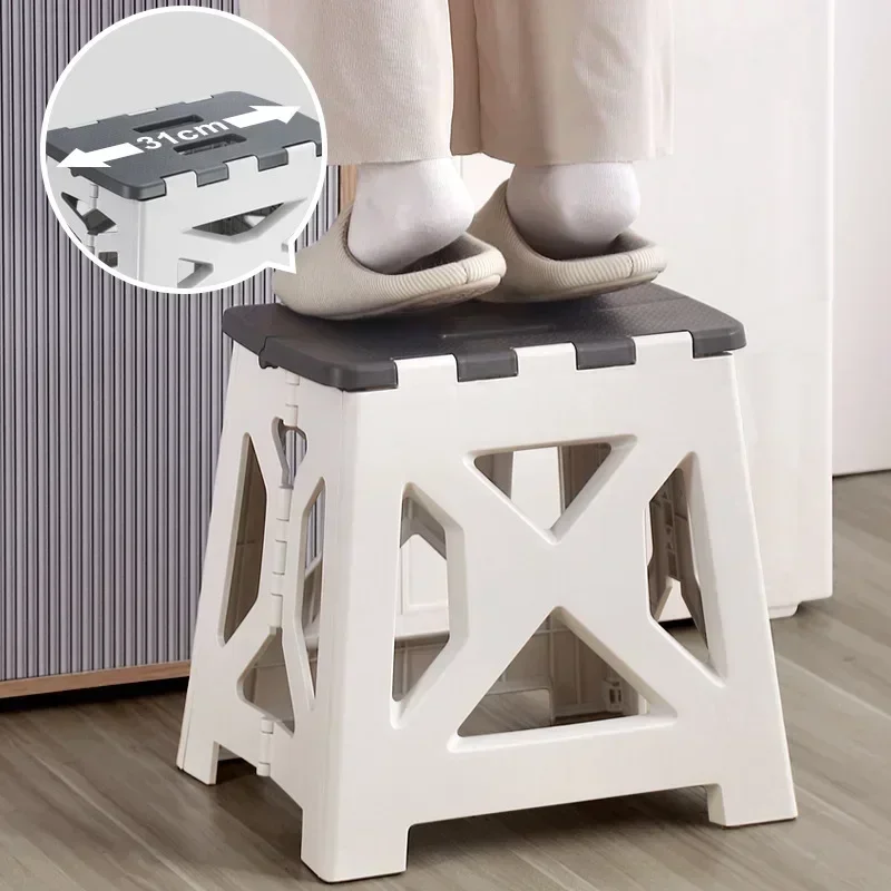 Portable Plastic Folding Stool - Kids Outdoor Bench recension och pris
