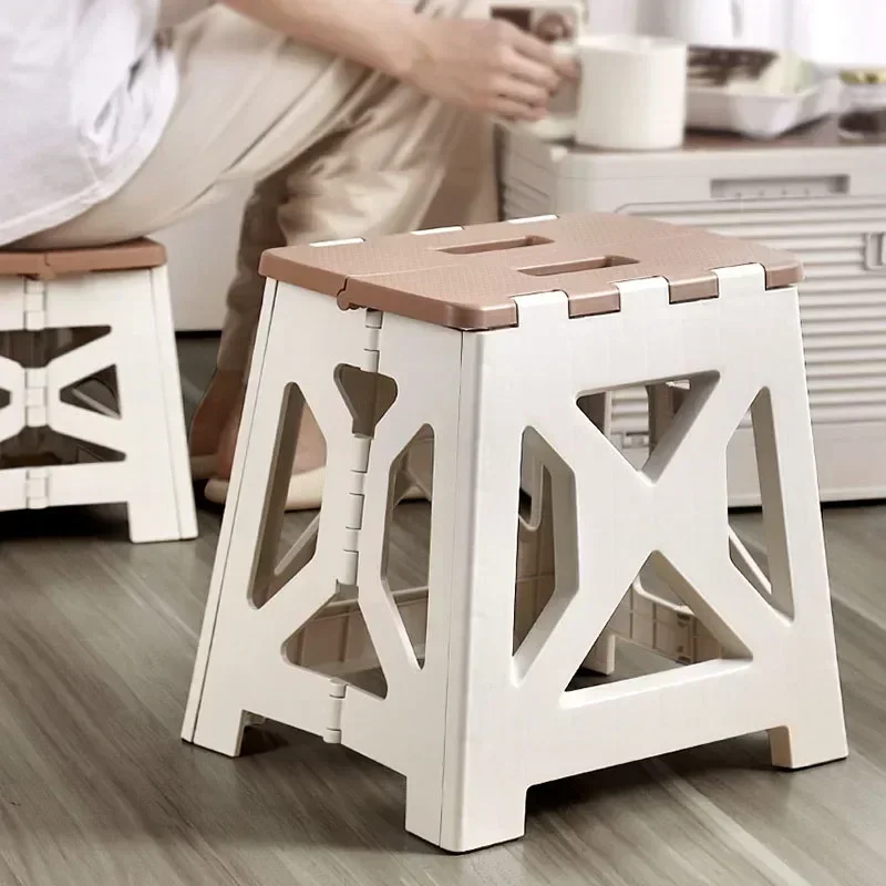 Portable Plastic Folding Stool - Kids Outdoor Bench recension och pris
