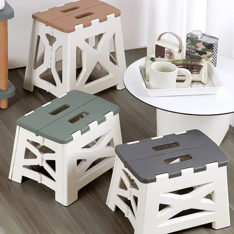 Portable Plastic Folding Stool - Kids Outdoor Bench recension och pris