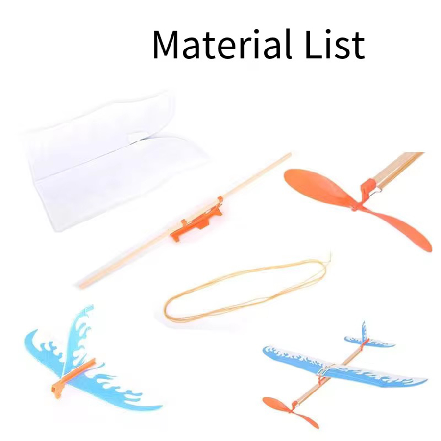 DIY Rubber Band Airplanes Powe - Kids Outdoor Activities recension och pris