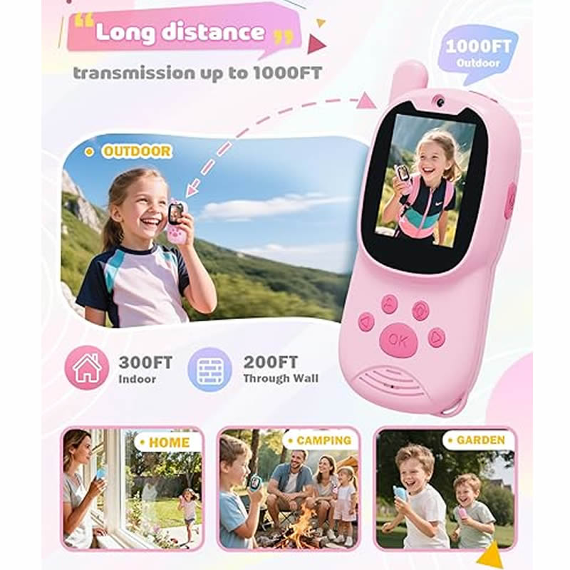 Walkie-Talkie 2-Pack Children' - Kids Outdoor Videos recension och pris
