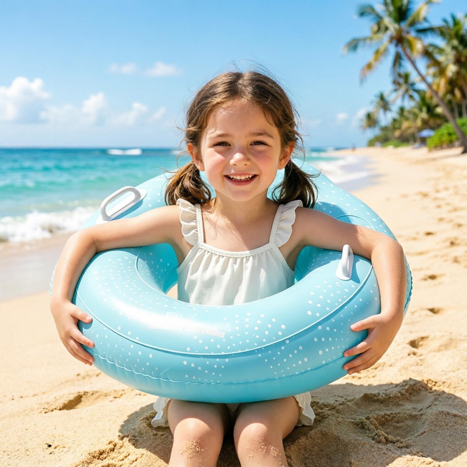 Swim Rings For Kids Press Infl - Kids Outdoor Loungers recension och pris