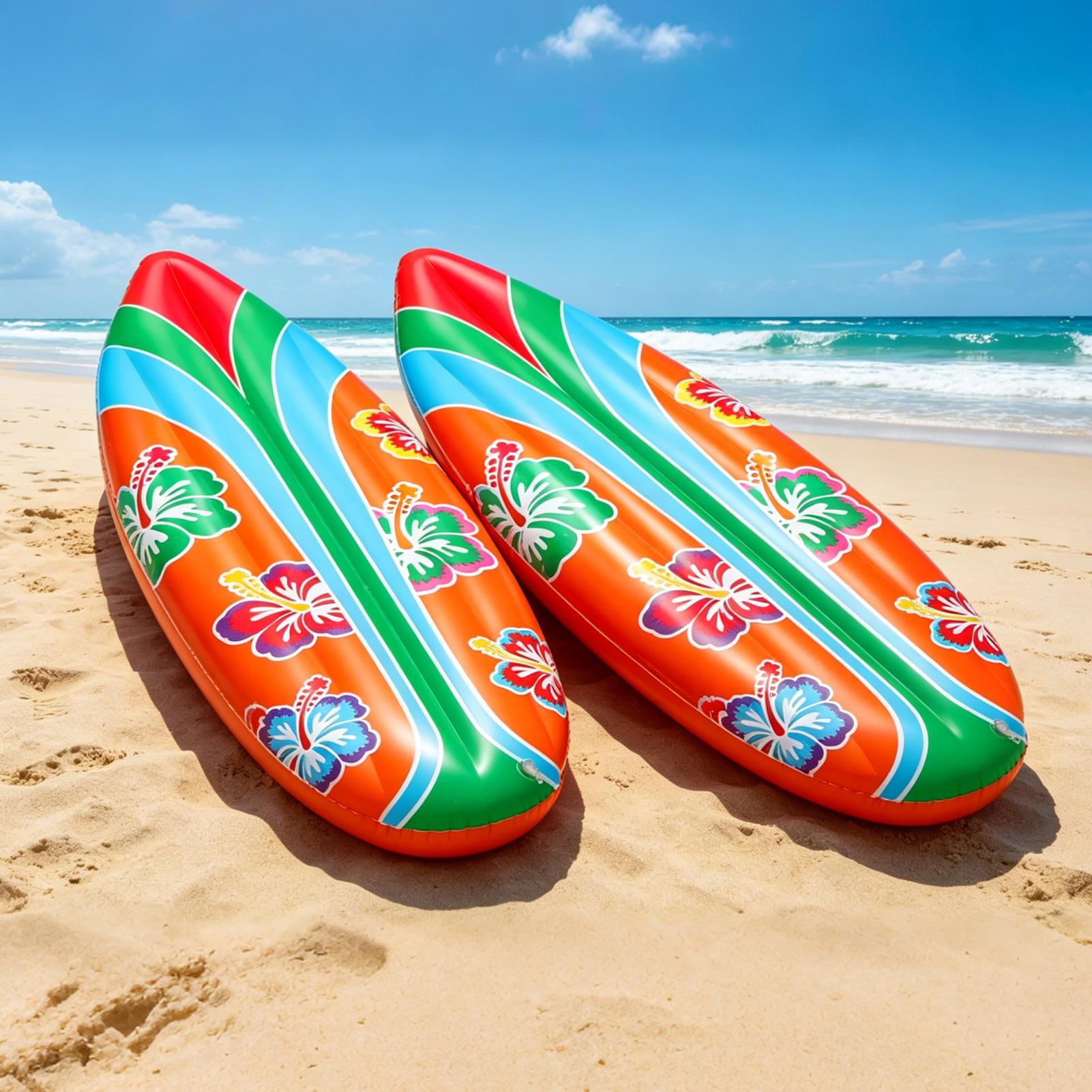 Blow Up Surf Board 2 Pieces Po - Kids Outdoor Pool recension och pris