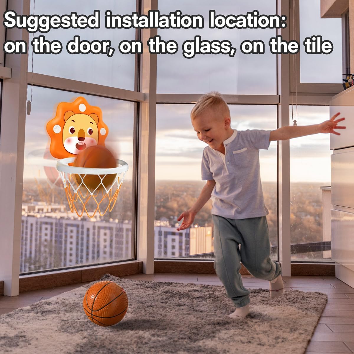 Indoor Mini Basketball Hoop fo - Kids Outdoor Basketball Hoop recension och pris