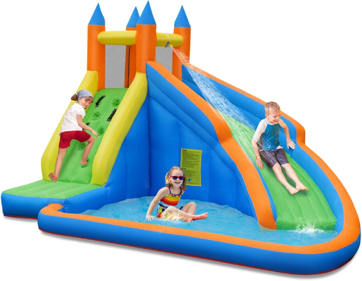 Giant Inflatable Water Park Bo - Kids Outdoor Pool recension och pris
