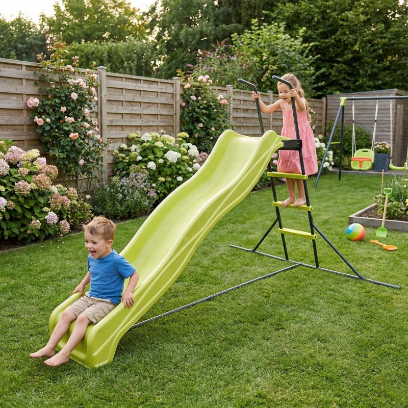 Outdoor 2.2M Freestanding Slid - Kids Outdoor Climber recension och pris