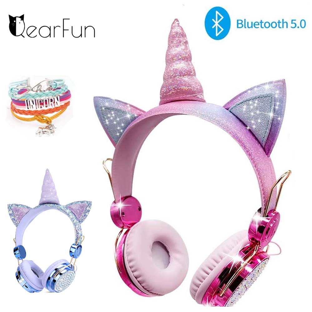 Cute Unicorn Wireless Earphone - Kids Outdoor Videos recension och pris