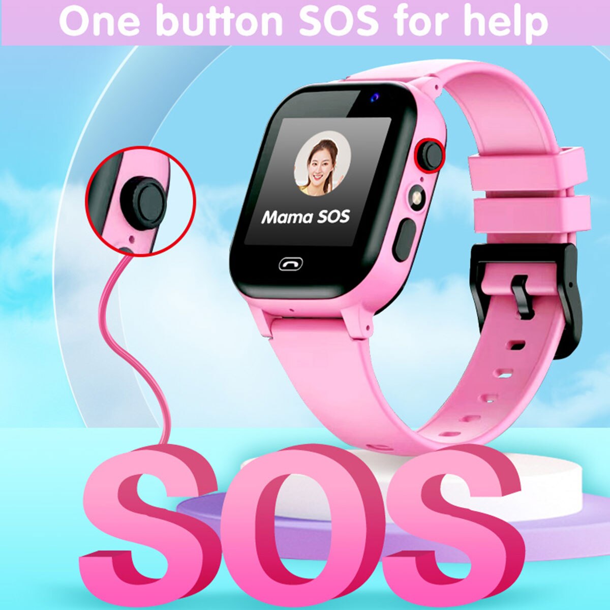 Kids Smart Watch SOS Call Outd - Kids Outdoor Wear recension och pris