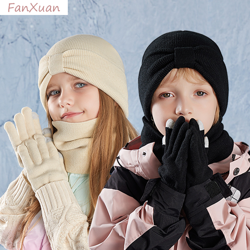 children winter hats snood glo - Kids Outdoor Gloves recension och pris