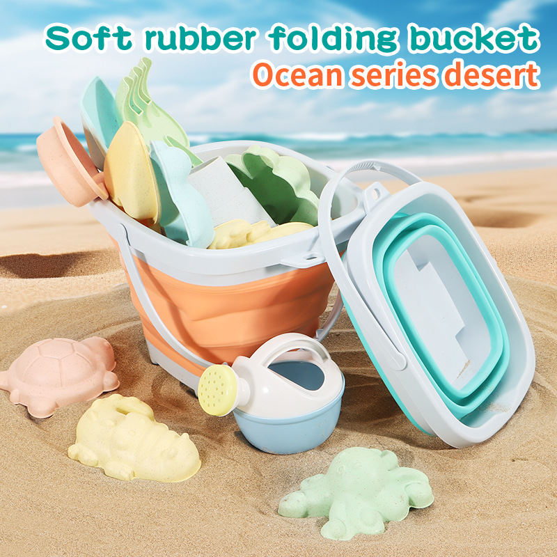 Beach Sand Play Water Set Fold - Kids Outdoor Sandbox recension och pris