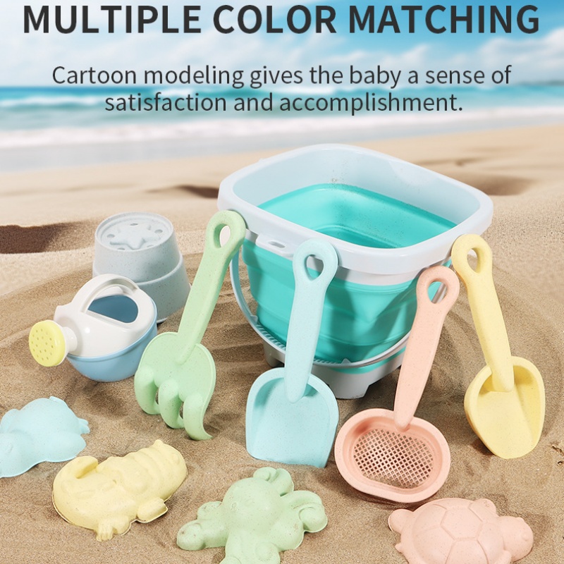Beach Sand Play Water Set Fold - Kids Outdoor Sandbox recension och pris