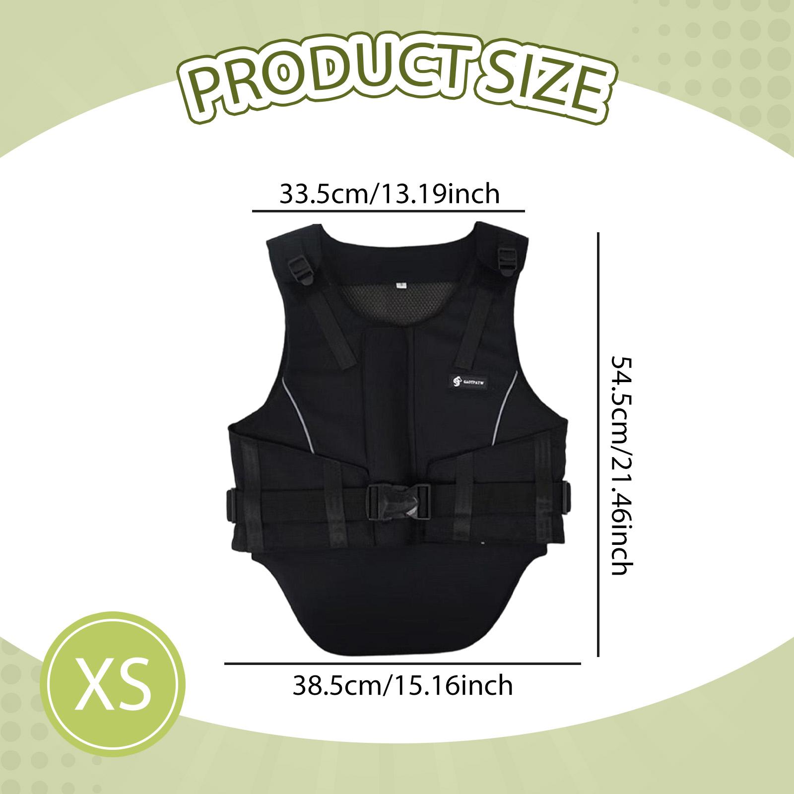 Mesh Cloth Equestrian Vest Pad - Kids Outdoor Vest recension och pris