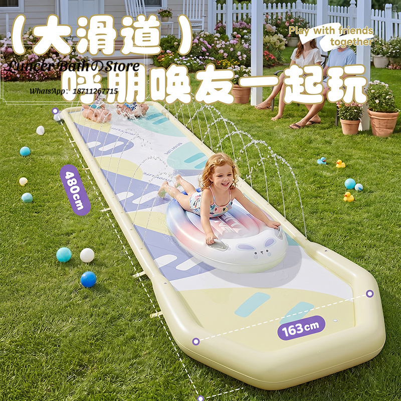 Cross-border PVC waterslide Ou - Outdoor Children'S Park recension och pris