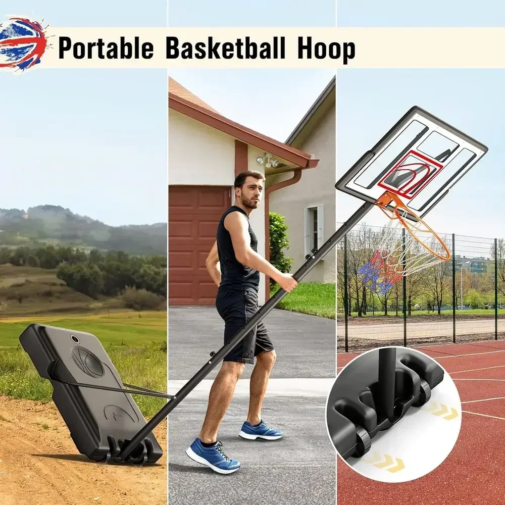 Portable Outdoor Basketball Ho - Kids Outdoor Basketball Hoop recension och pris