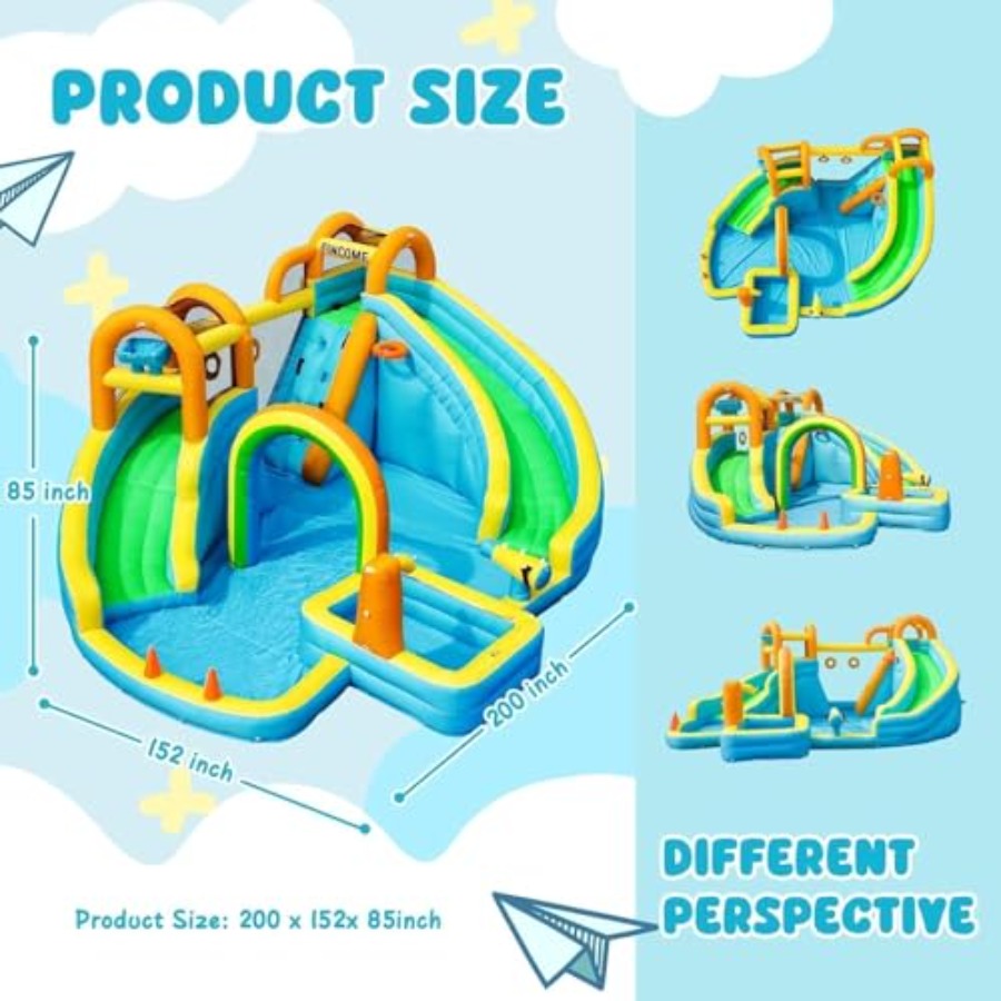 Backyard outdoor inflatable wa - Kids Outdoor Pool recension och pris