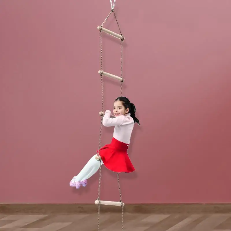 Kids Wooden Ladder Outdoor Act - Kids Outdoor Climber recension och pris