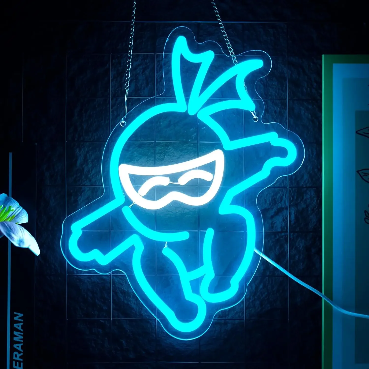 Ninja Neon Sign LED Neon Sign  - Kids Outdoor Ninja recension och pris