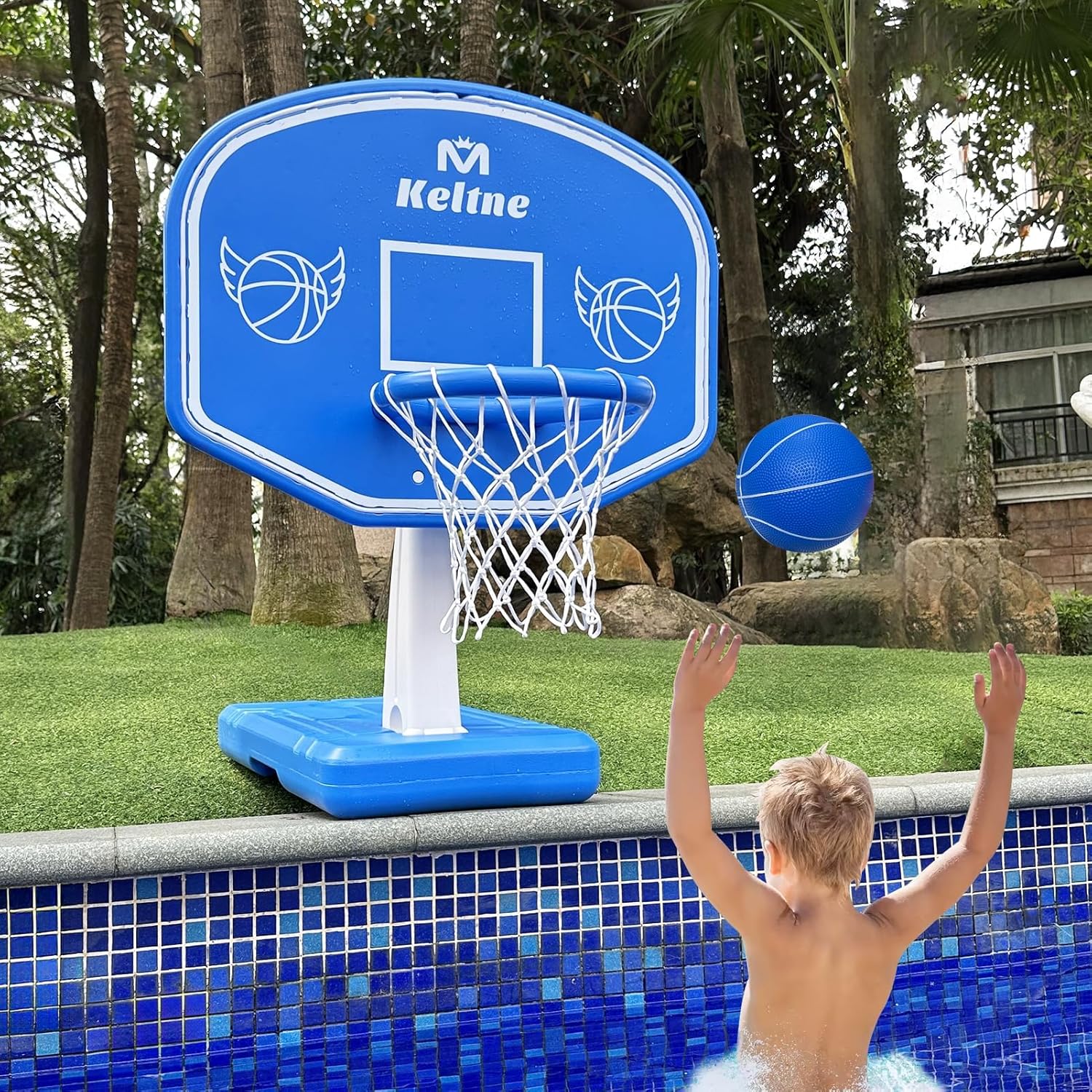 Large Swimming Pool Basketball - Kids Outdoor Pool recension och pris