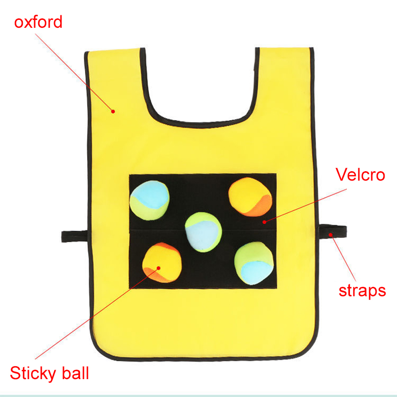 Children Sticky Ball Vest Toy  - Kids Outdoor Vest recension och pris