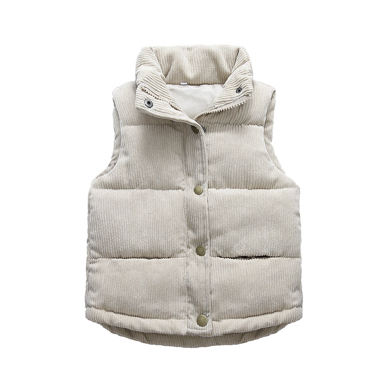Kids Boys Girls Corduroy Vests - Kids Outdoor Vest recension och pris