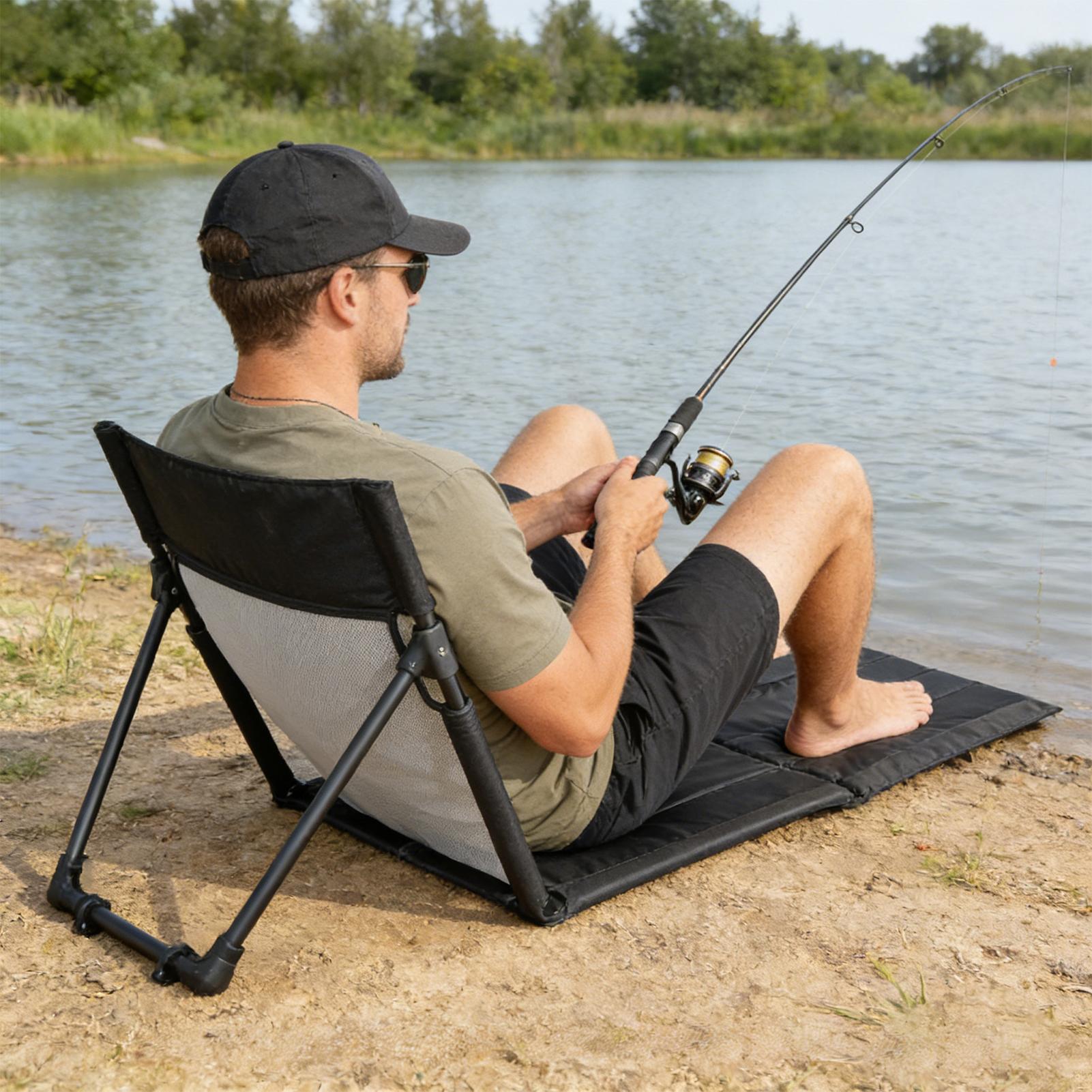 Lounge Beach Chair Folding Poo - Kids Outdoor Loungers recension och pris