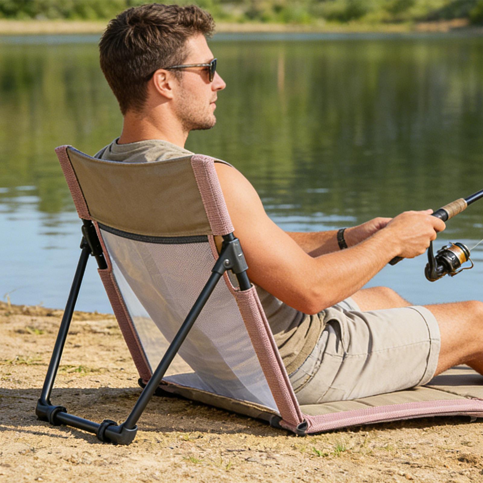 Lounge Beach Chair Folding Poo - Kids Outdoor Loungers recension och pris