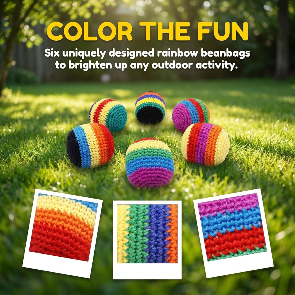 New Soft Footbag Hack Sandbag  - Kids Outdoor Activities recension och pris