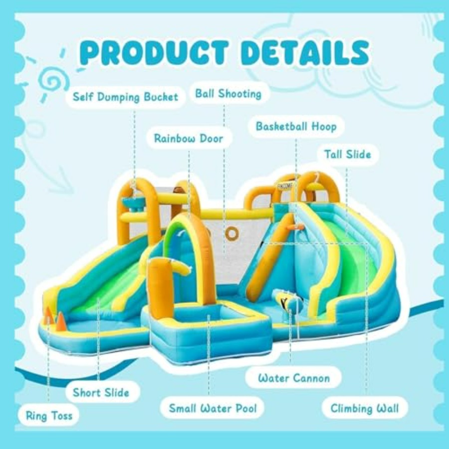 Backyard outdoor inflatable wa - Kids Outdoor Basketball Hoop recension och pris
