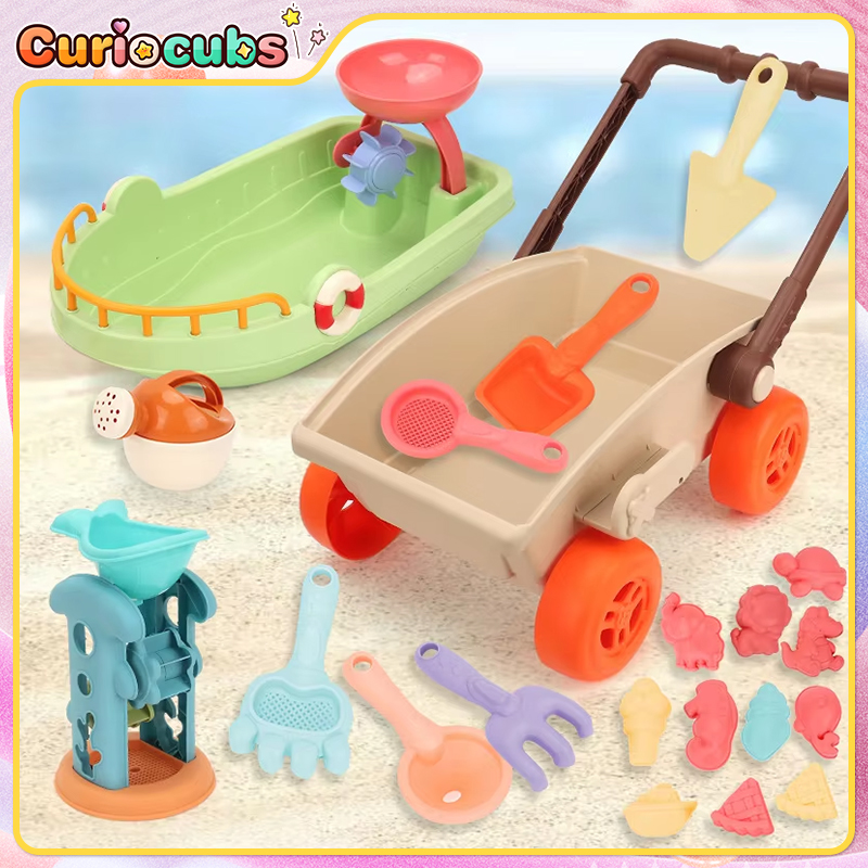 Kid Trolley Beach Play Toy San - Kids Outdoor Sandbox recension och pris