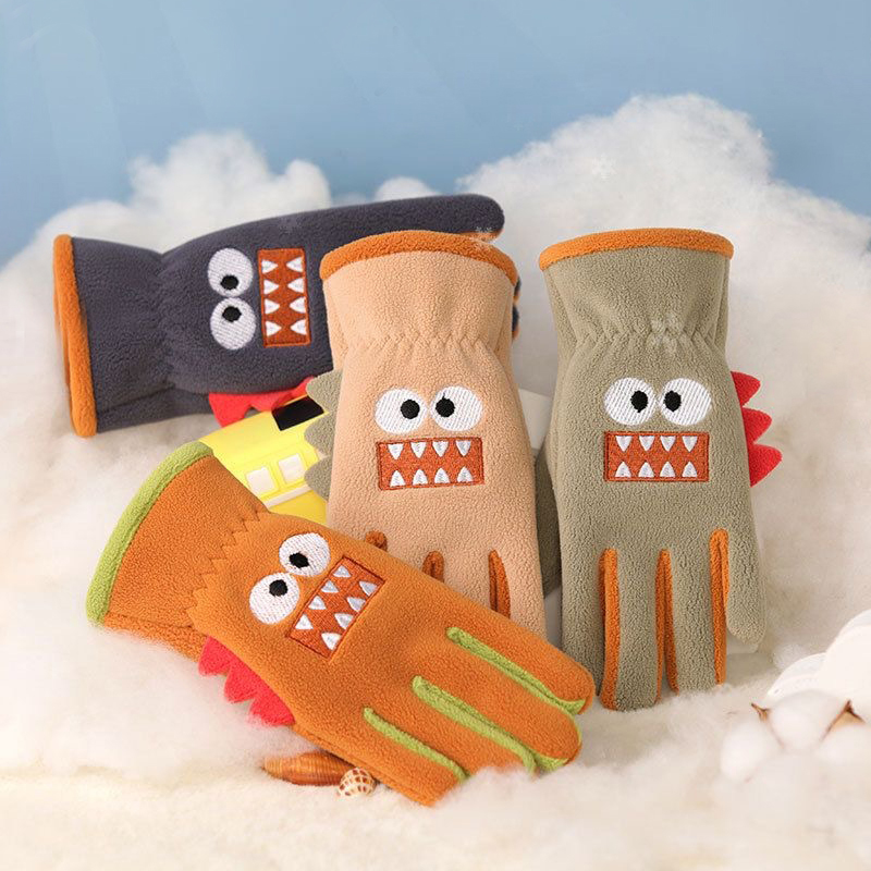 Winter Kids Plush Gloves Outdo - Kids Outdoor Gloves recension och pris
