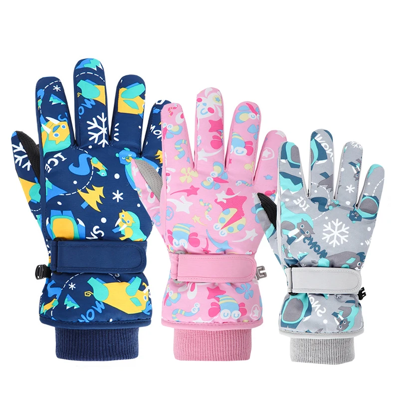 Winter Children Ski Gloves Thi - Kids Outdoor Gloves recension och pris