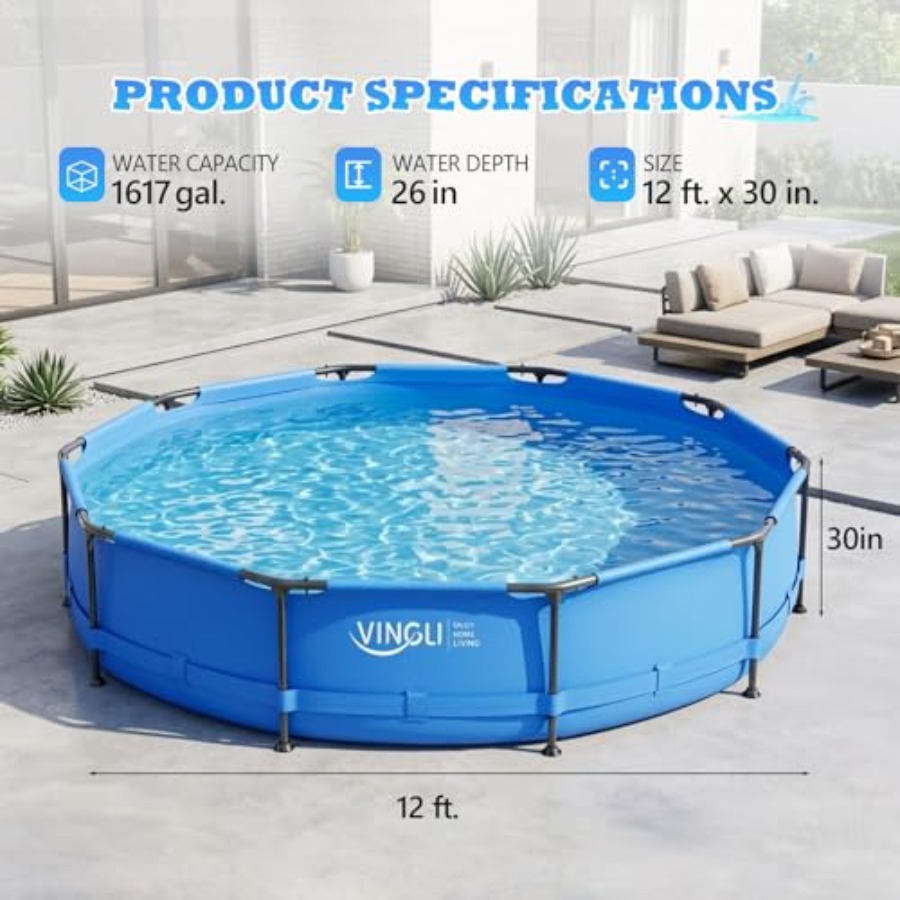 Backyard outdoor portable meta - Kids Outdoor Pool recension och pris