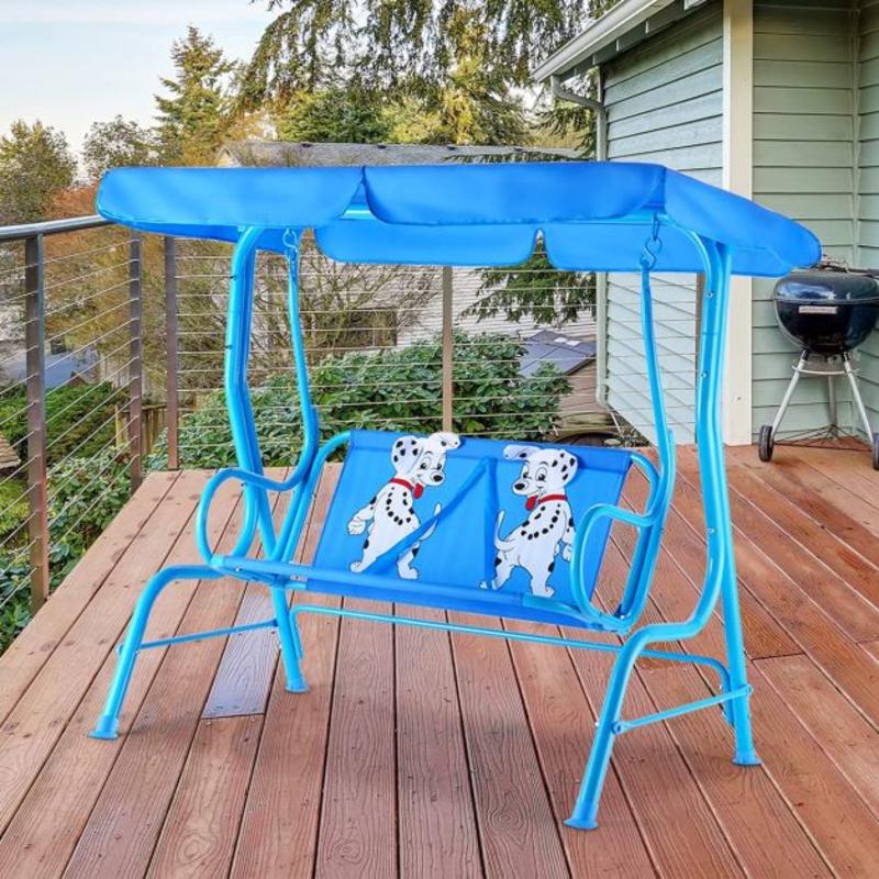 Outdoor Kids Patio Swing Bench - Kids Outdoor Bench recension och pris