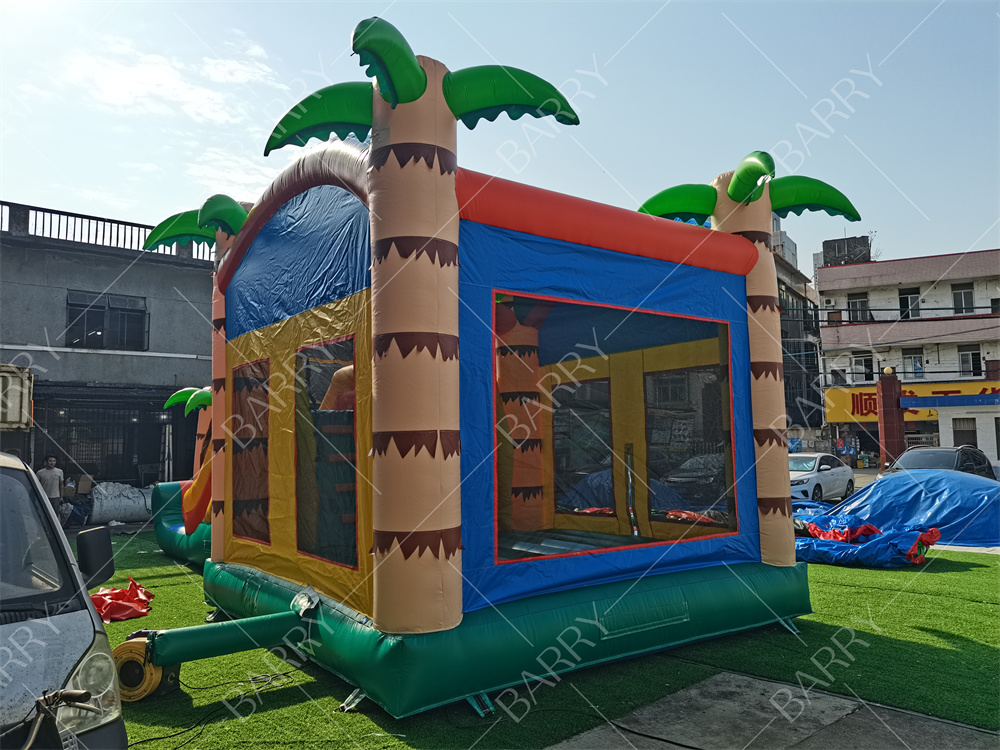 Hot Sale Small Jungle Inflatab - Kids Outdoor Treehouse recension och pris