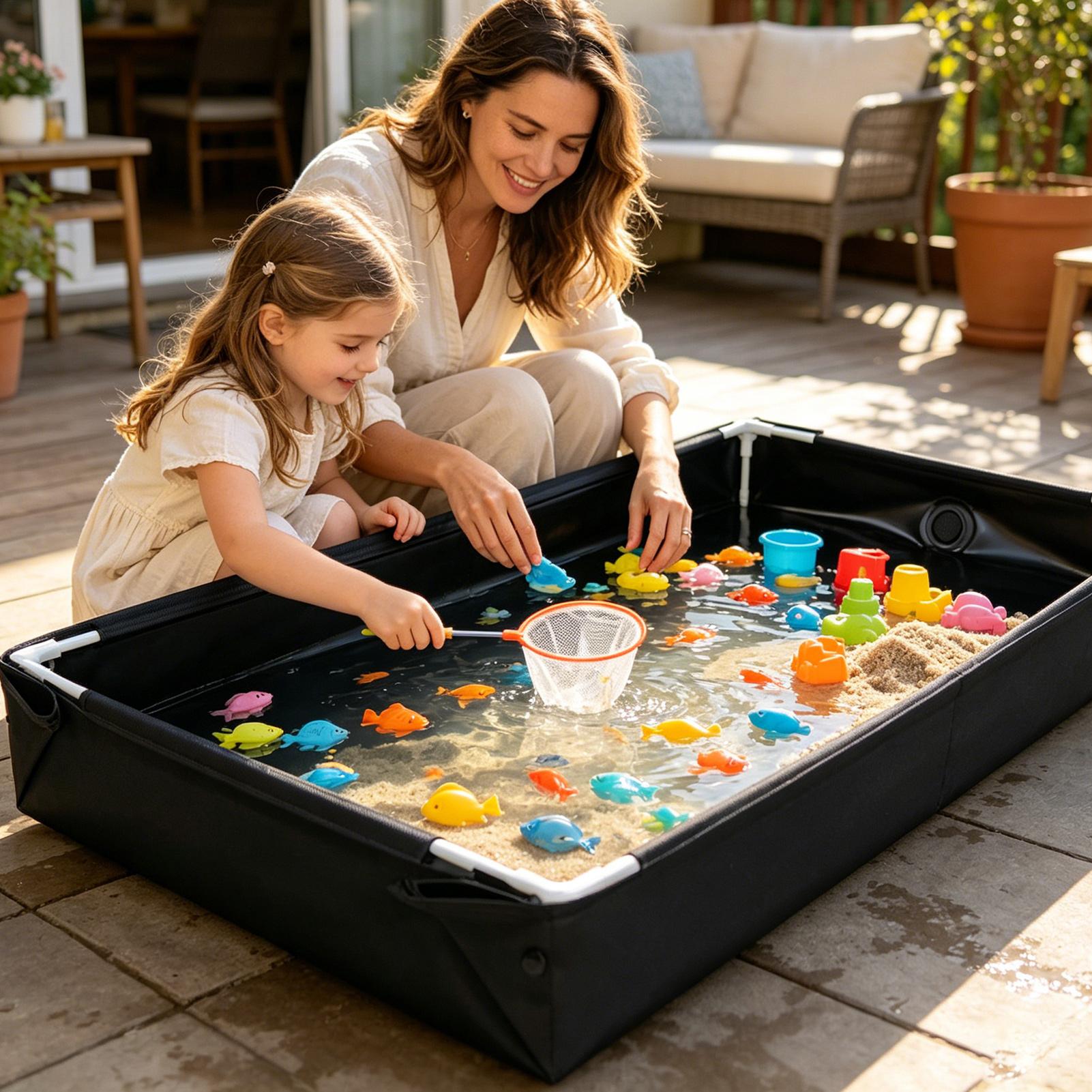 new Outdoor water play and san - Kids Outdoor Sandbox recension och pris