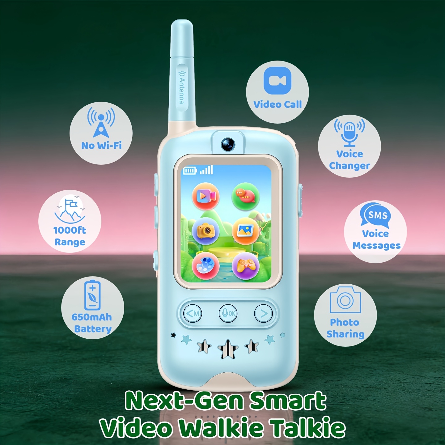 Video Walkie Talkie Gift Set 2 - Kids Outdoor Videos recension och pris