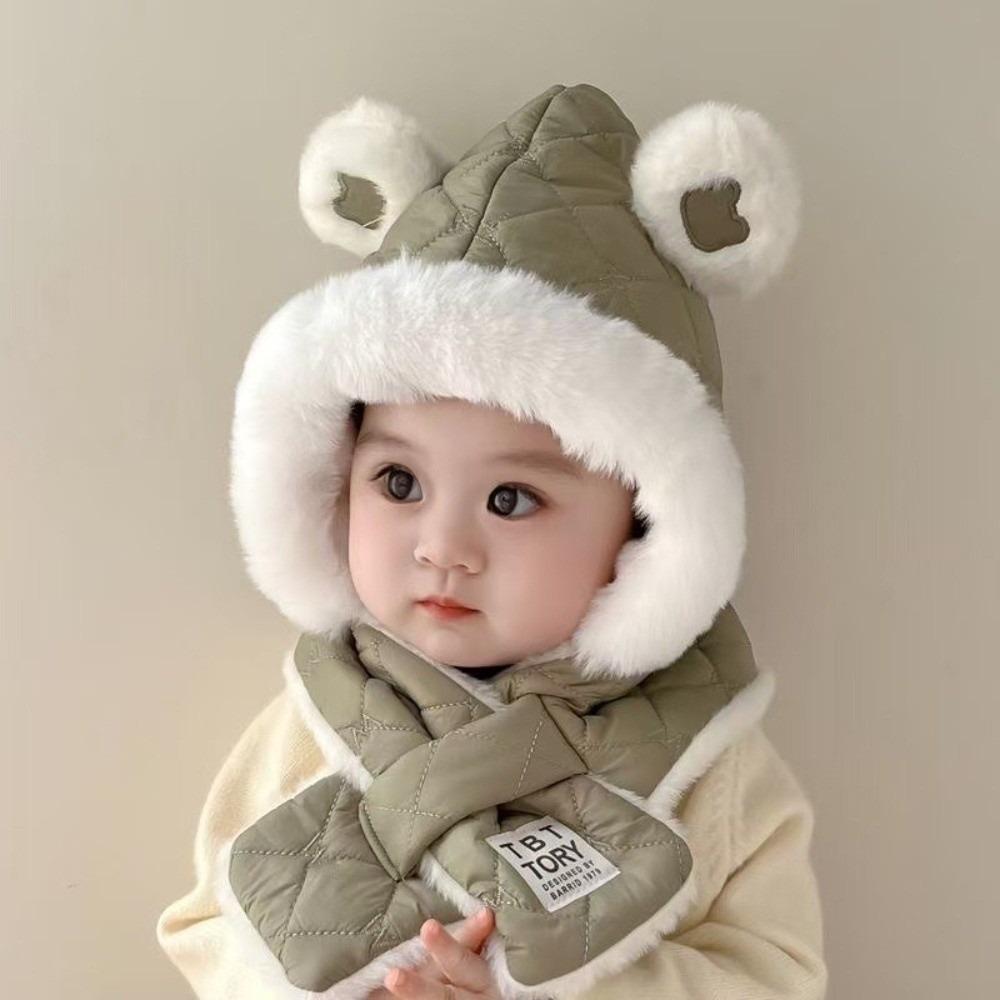 New Integrated Hat Scarf Set W - Kids Outdoor Gloves recension och pris