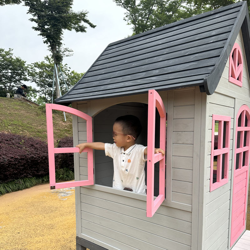 Kids log house, tree , outdoor - Kids Outdoor Treehouse recension och pris