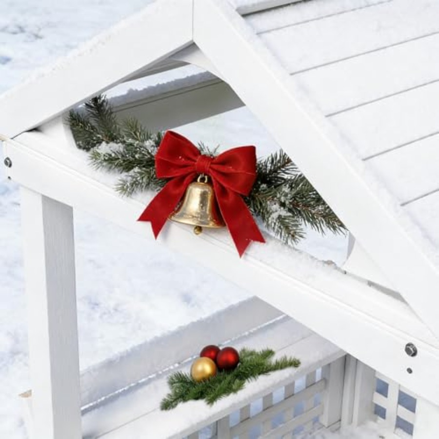 Outdoor Wooden Playhouse For K - Kids Outdoor Bench recension och pris