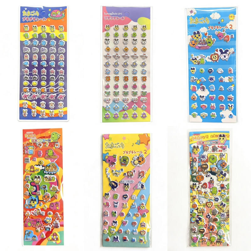 6Pcs Tamagotchi Cartoon Bubble - Bandai Model Tamagotchi recension och pris