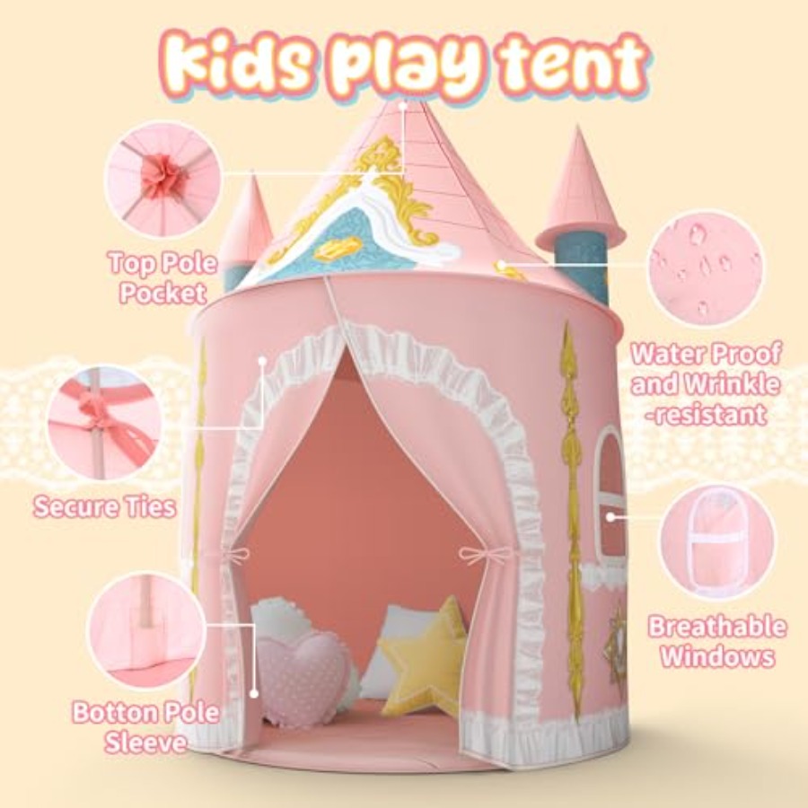 Indoor/outdoor kids play tent  - Kids Outdoor Play Tent recension och pris